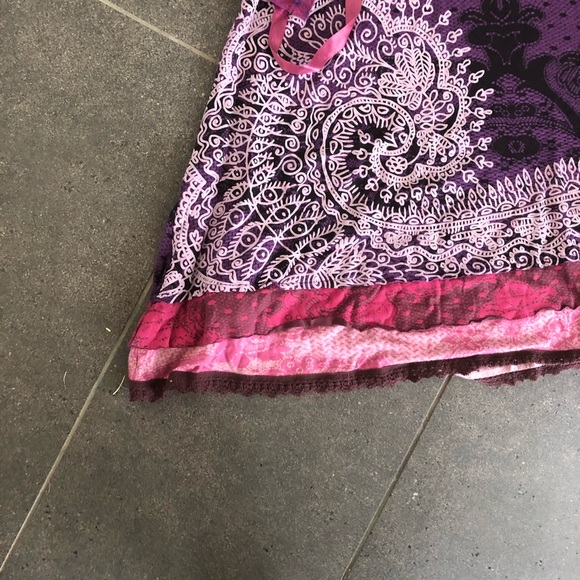 Purple Desigual Dress for Women - Picture 8 of 9